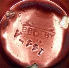 Bretby bottle (mark)
