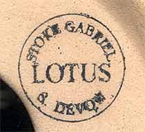 Lotus lamp base (mark)