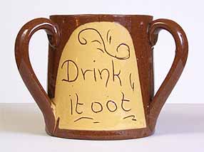 Cumnock three-handled mug
