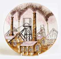 Cobridge Sneyd Colliery plate