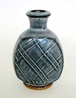 John Leach bottle vase