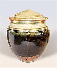 Batterham lidded jar