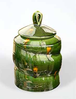 Kevin de Choisy jar with lid