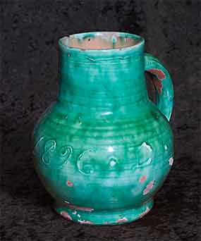 Handled E B Fishley vase