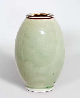 Celadon porcelain Harrison vase