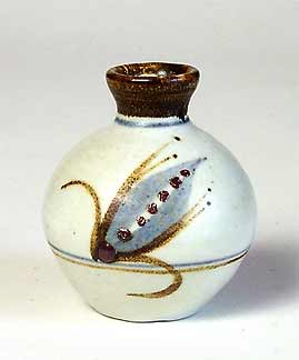 David Leach porcelain bottle
