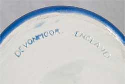 Set of Devonmoor eggcups (mark)
