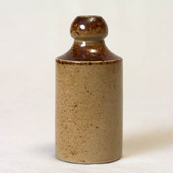 Miniature Doulton stoneware bottle