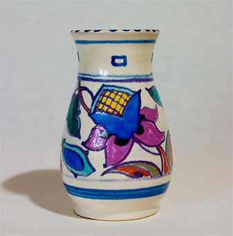 Honiton Jacobean vase