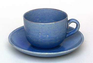 Brannam cup and saucer