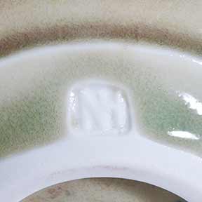 Nic Harrison porcelain bowl (mark)