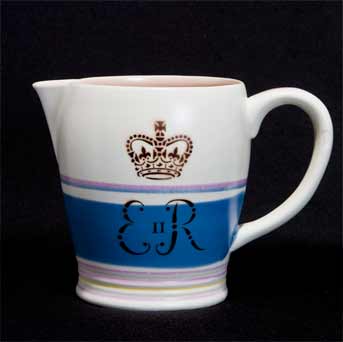 Poole Coronation jug