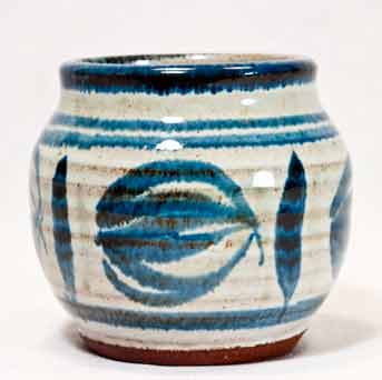 Blue Aylesford pot