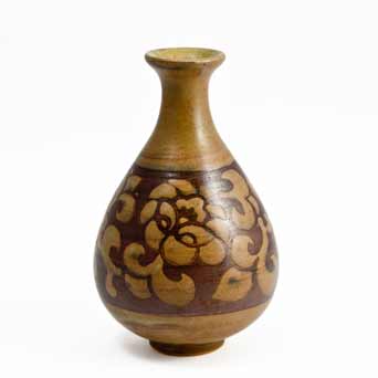 Brown Donald Mills vase