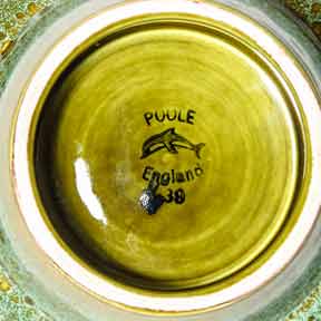 Poole Aegean footed bowl (mark)